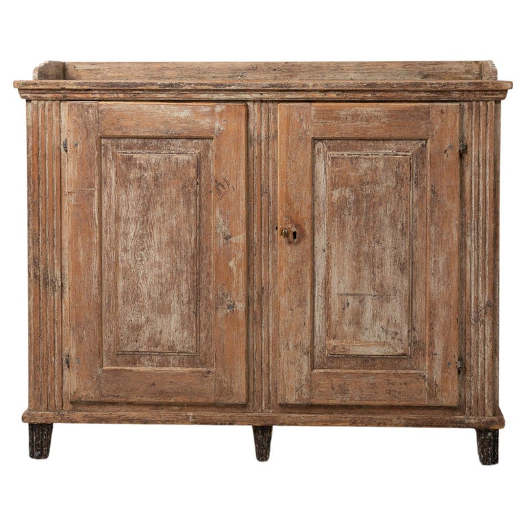 Antique Swedish Gustavian Genuine Sideboard at 1stDibs