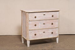 Antique Swedish Gustavian Style Chest with Good Clean Lines
