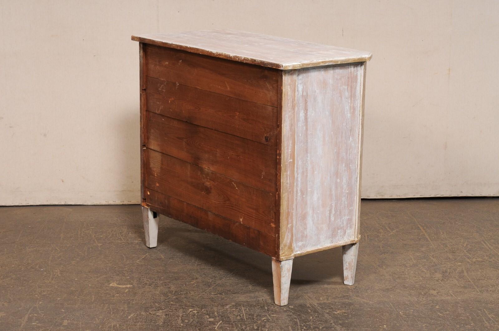 Antique Swedish Gustavian Style Chest with Good Clean Lines For Sale 1