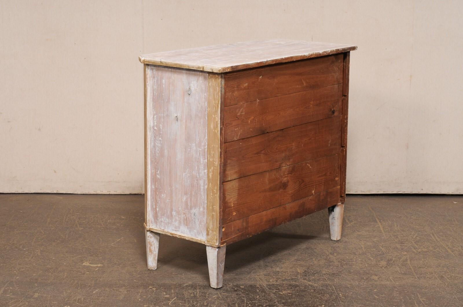 Antique Swedish Gustavian Style Chest with Good Clean Lines For Sale 3