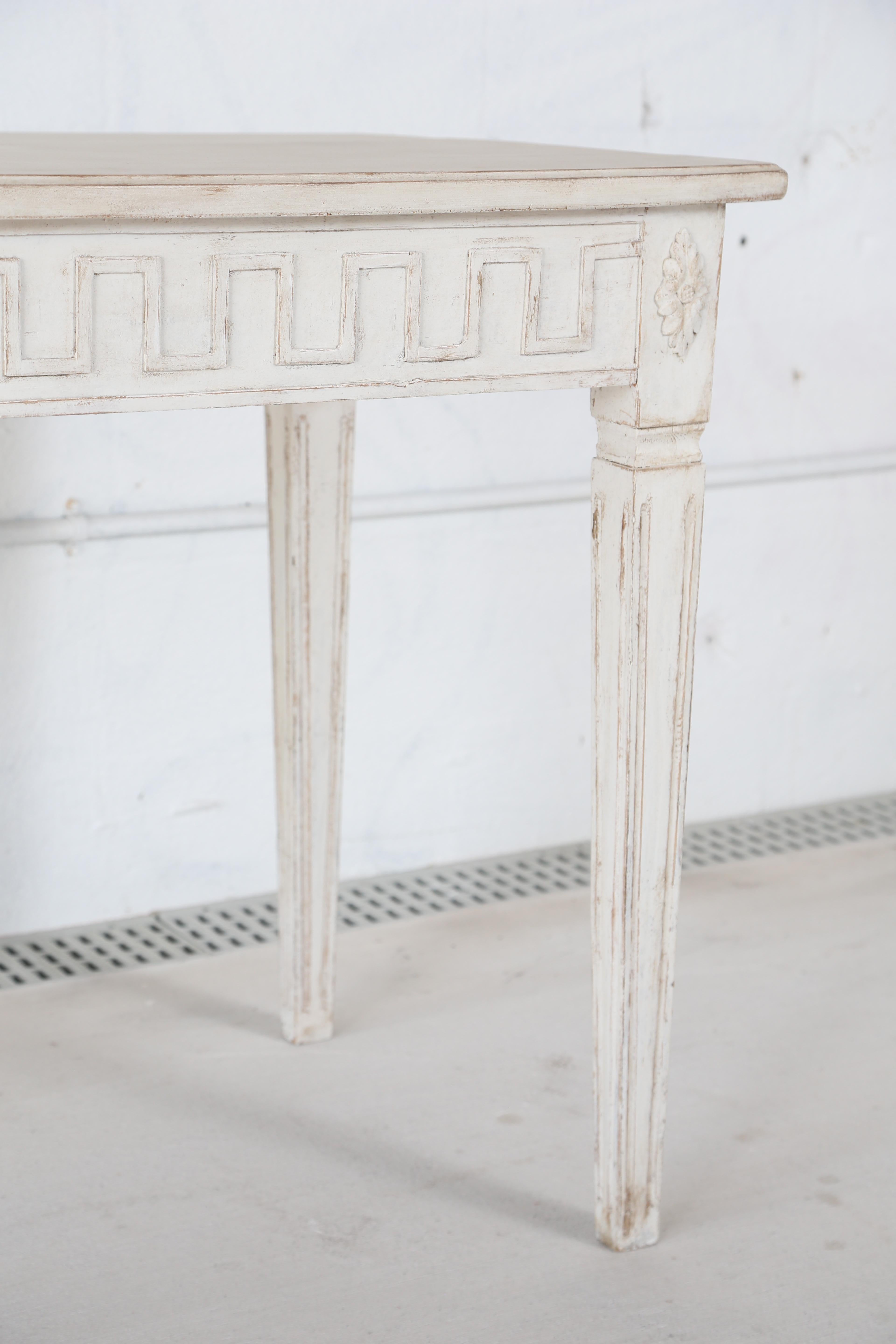 gustavian console table
