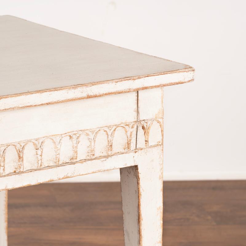 Antique Swedish Gustavian Style White Painted Side Table Circa 1820-40 2