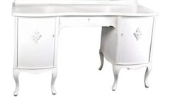 Antique Swedish Gustavian Three Mirror Curved Dressing Table Early 20th Century