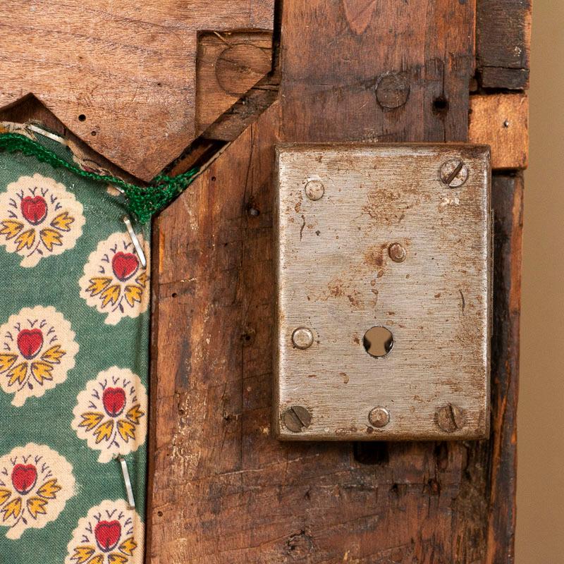 Antique Bleached Oak Sideboard Buffet from France 1