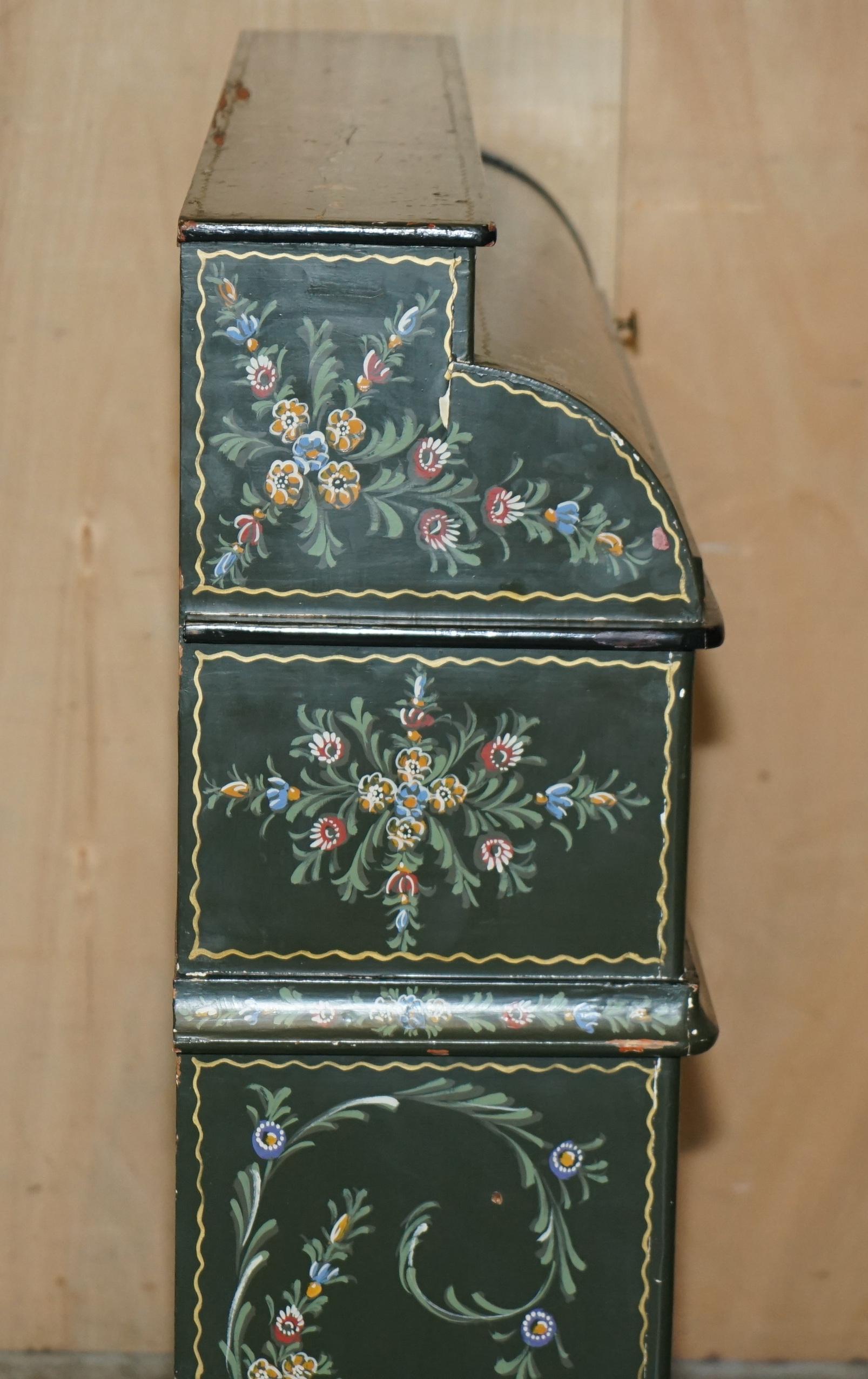 ANTIQUE CUPBOARD HABERDASHERY ROCERS GRAIN BIN SiDEBOARD en vente 3