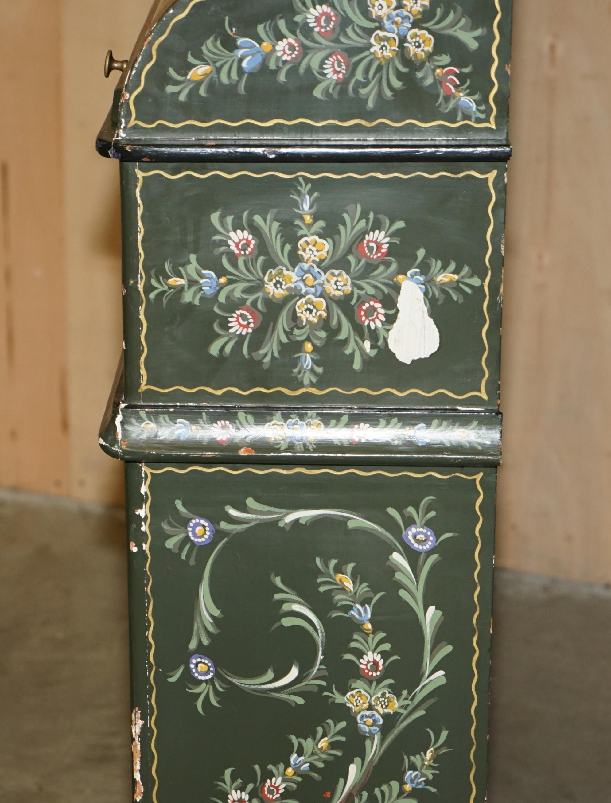 ANTIQUE CUPBOARD HABERDASHERY ROCERS GRAIN BIN SiDEBOARD en vente 6