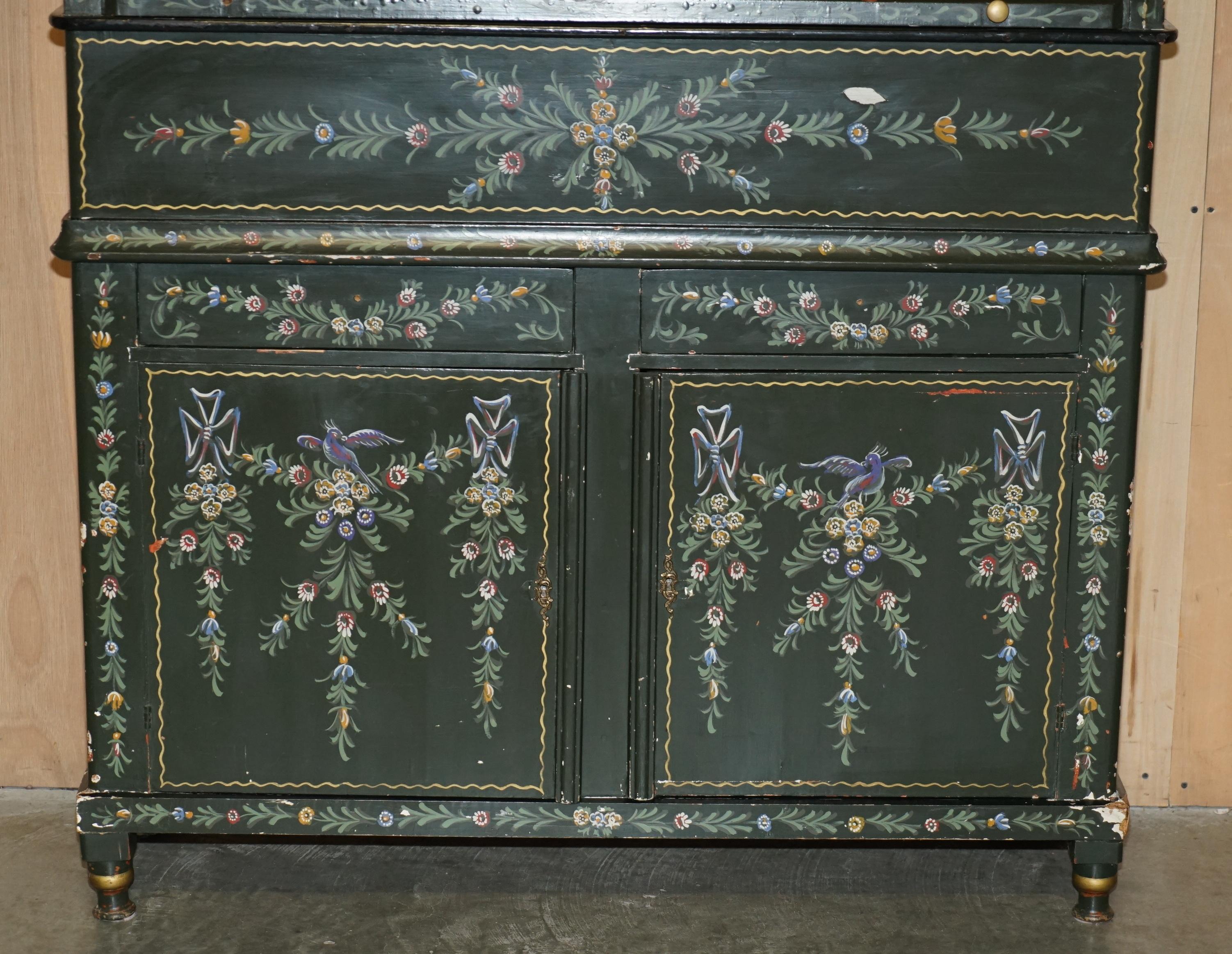 ANTIQUE CUPBOARD HABERDASHERY ROCERS GRAIN BIN SiDEBOARD Abîmé - En vente à West Sussex, Pulborough