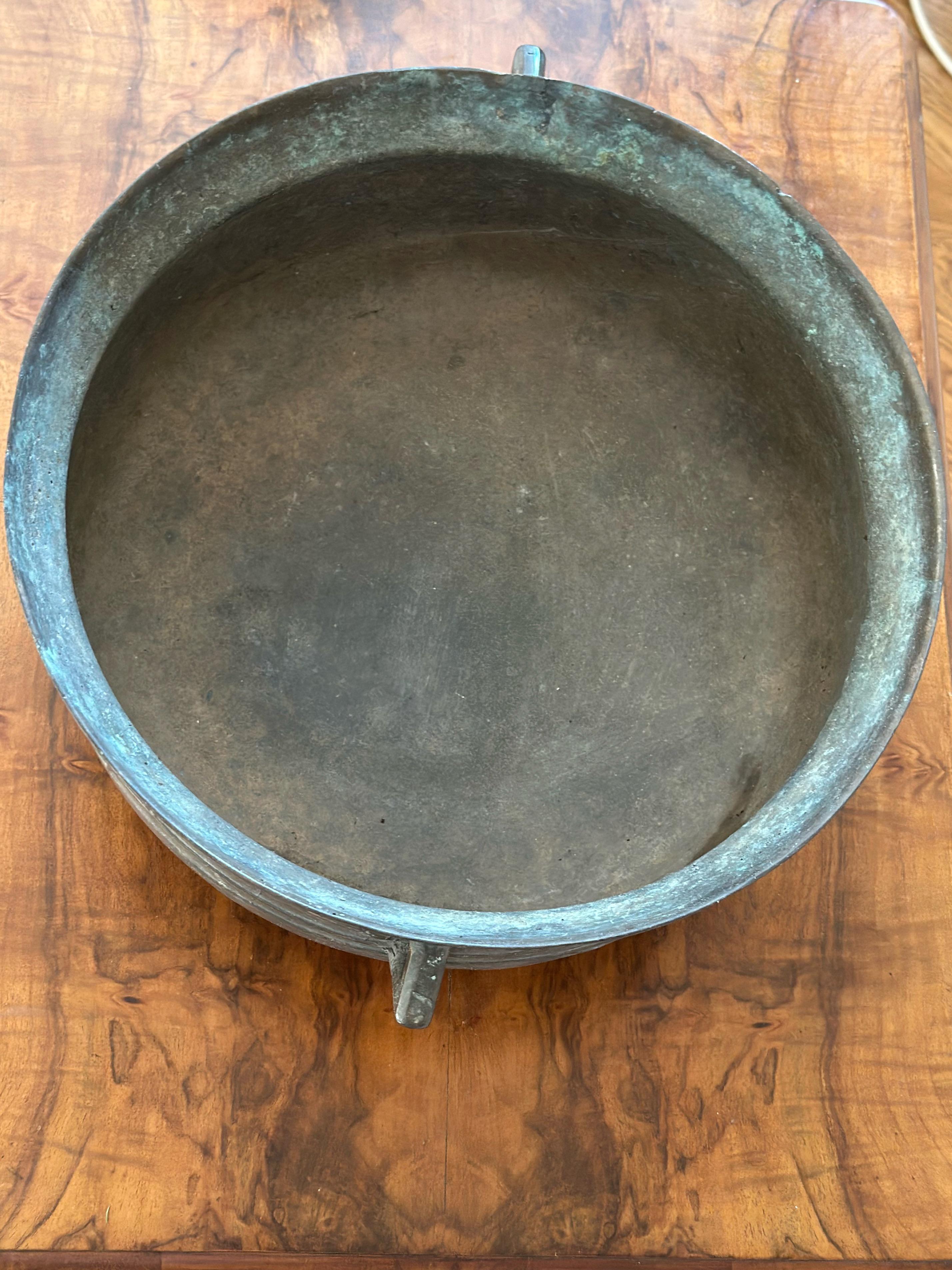 Antico vaso da giardino svedese in rame e bronzo, circa 1900 in vendita 5