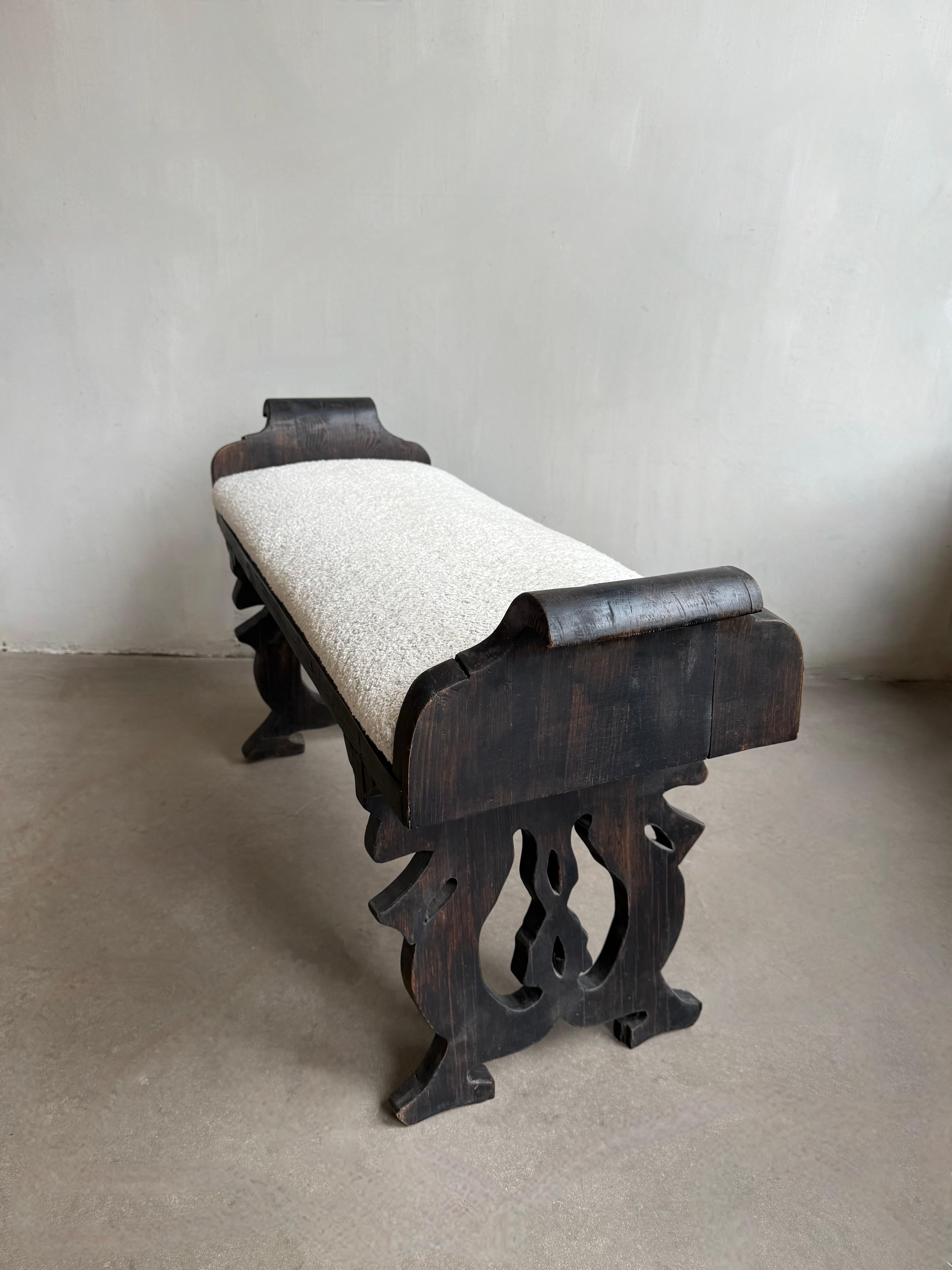 Banc Jugendstil suédois ancien en vente 4