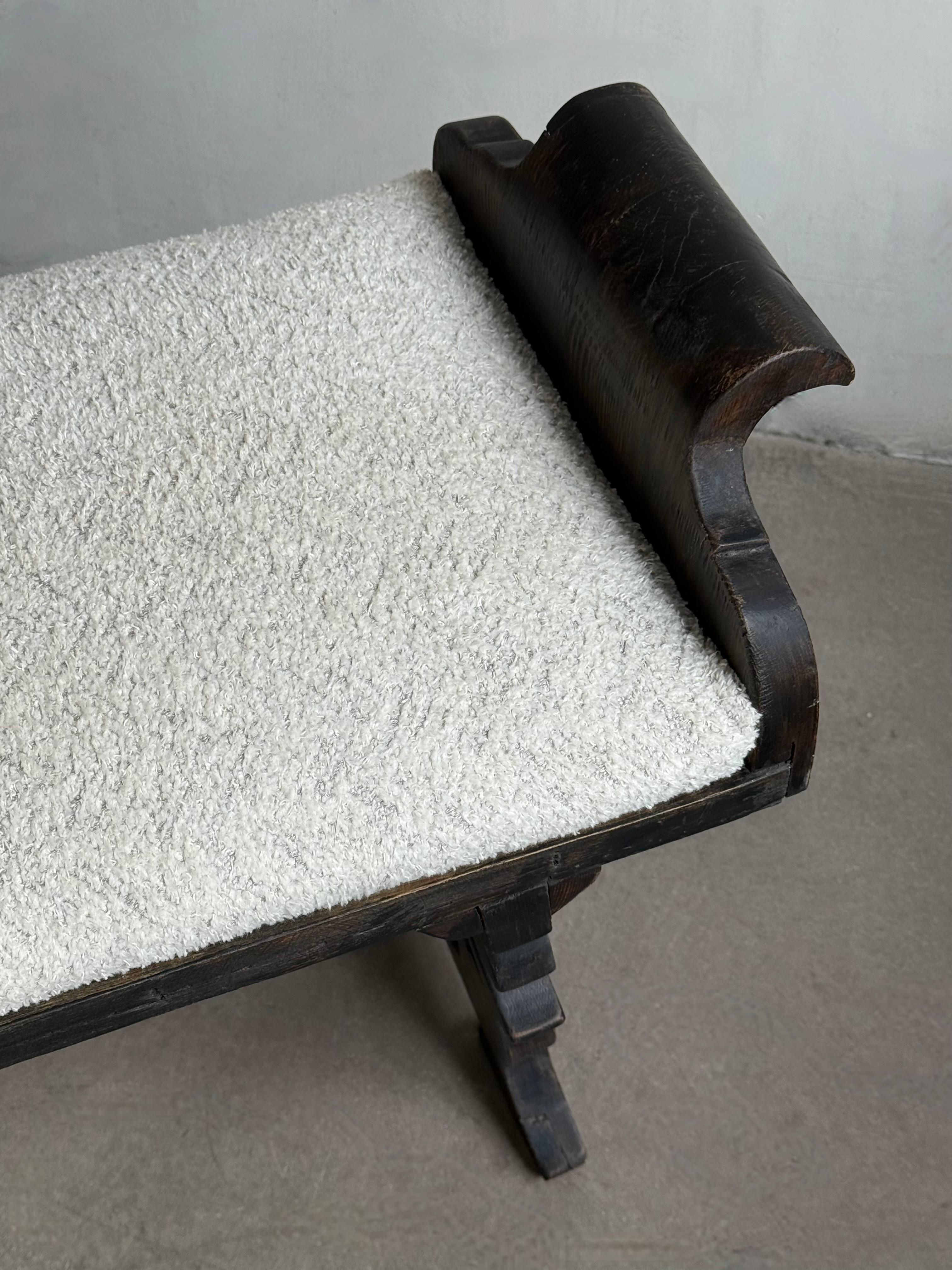 XIXe siècle Banc Jugendstil suédois ancien en vente