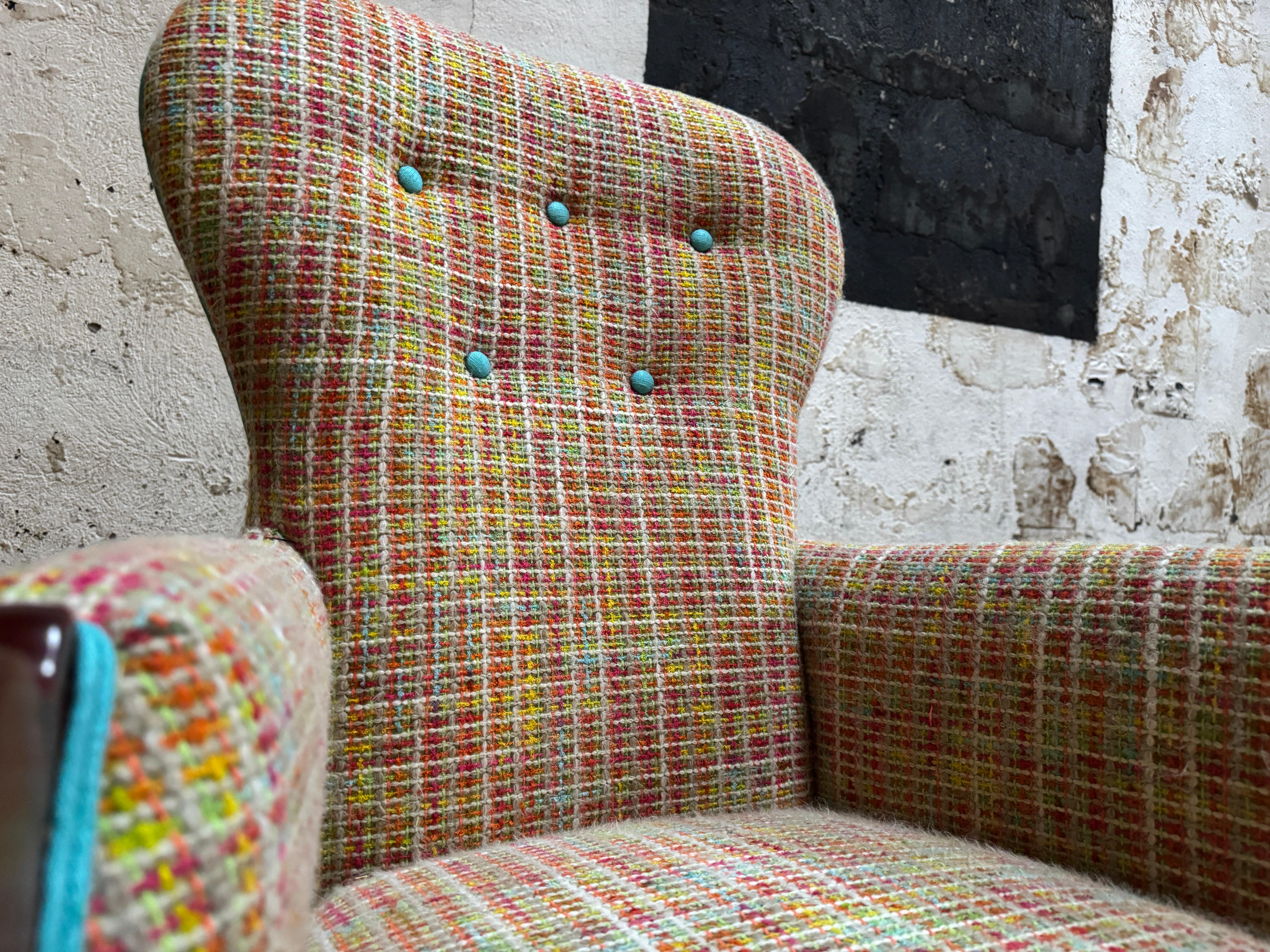 Ancienne chaise nationale suédoise de l'époque romantique - Entièrement restaurée en vente 1