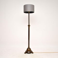 Antike schwedische neoklassizistische Stehlampe