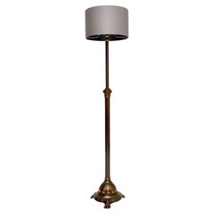 Antique Swedish Neoclassical Floor Lamp
