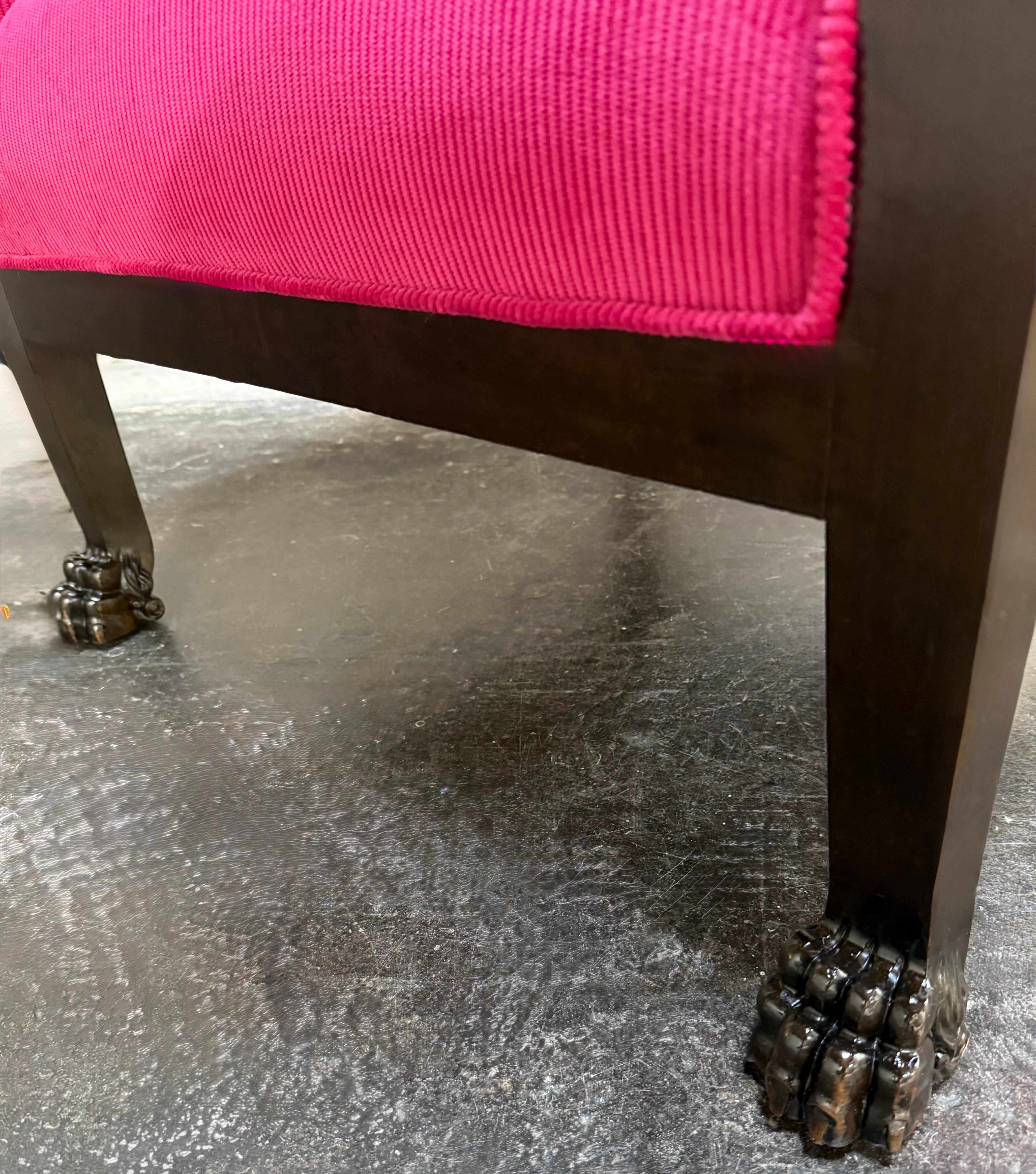 Antiker schwedischer Loungesessel im neoklassizistischen Stil um 1910 - vollständig restauriert im Angebot 2