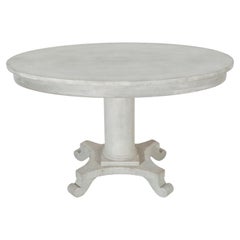 Antique Swedish Oval Painted Center Table, circa 1900–1910