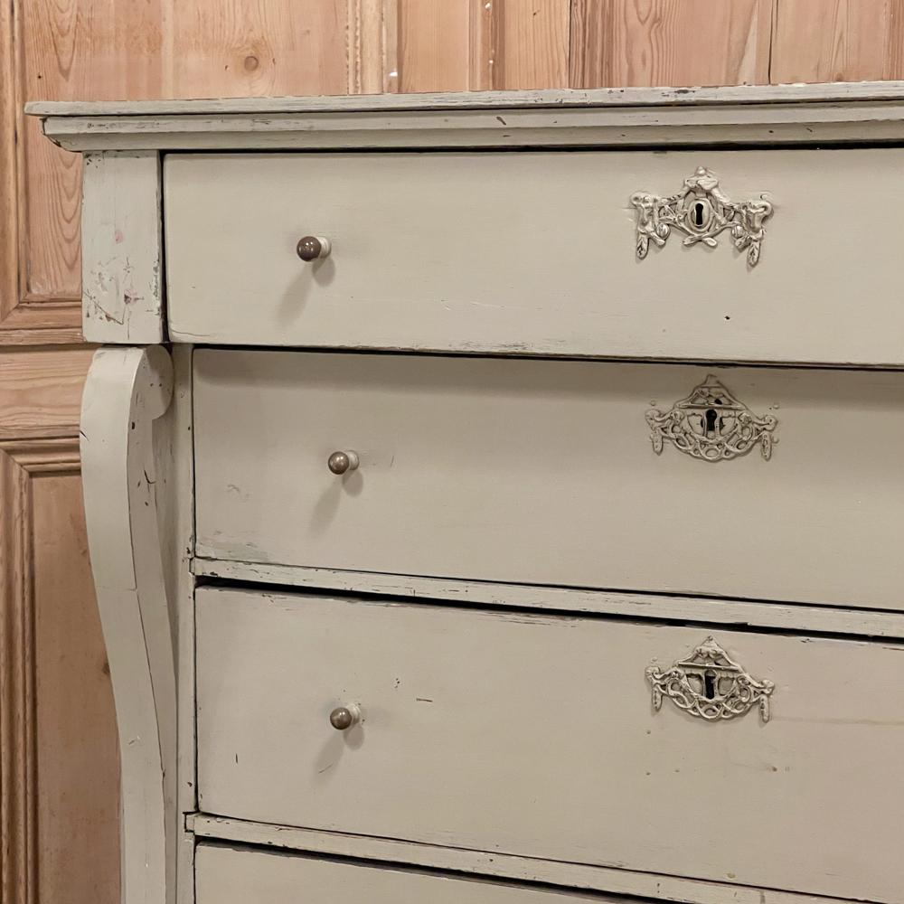 Antique Swedish Painted Commode For Sale 4