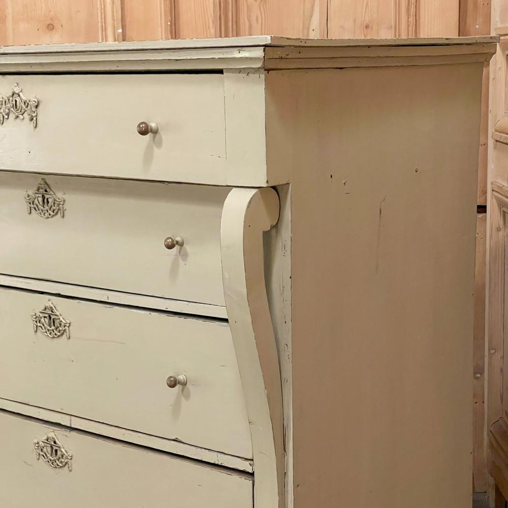 Antique Swedish Painted Commode For Sale 5