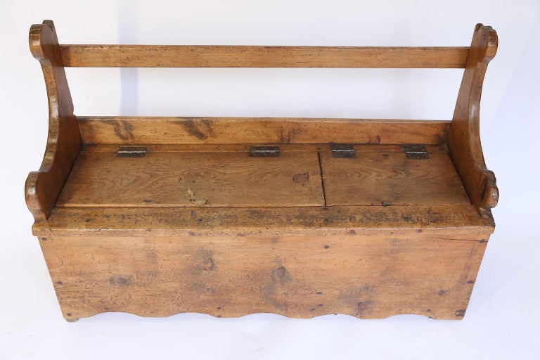Antique Swedish Pine Bench For Sale At 1stdibs