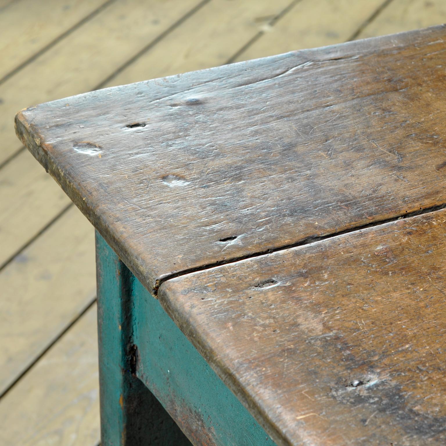 Antique Swedish Pine Table, 1850s 1