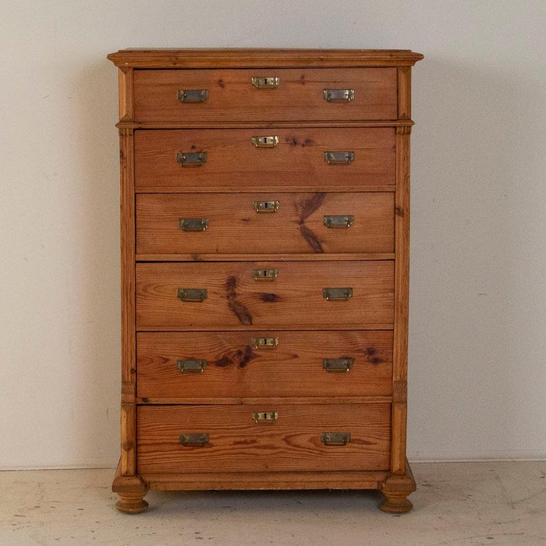 Antique Swedish Pine Tall Boy Chest Of, What Is The Difference Between A Tall Boy And Dresser