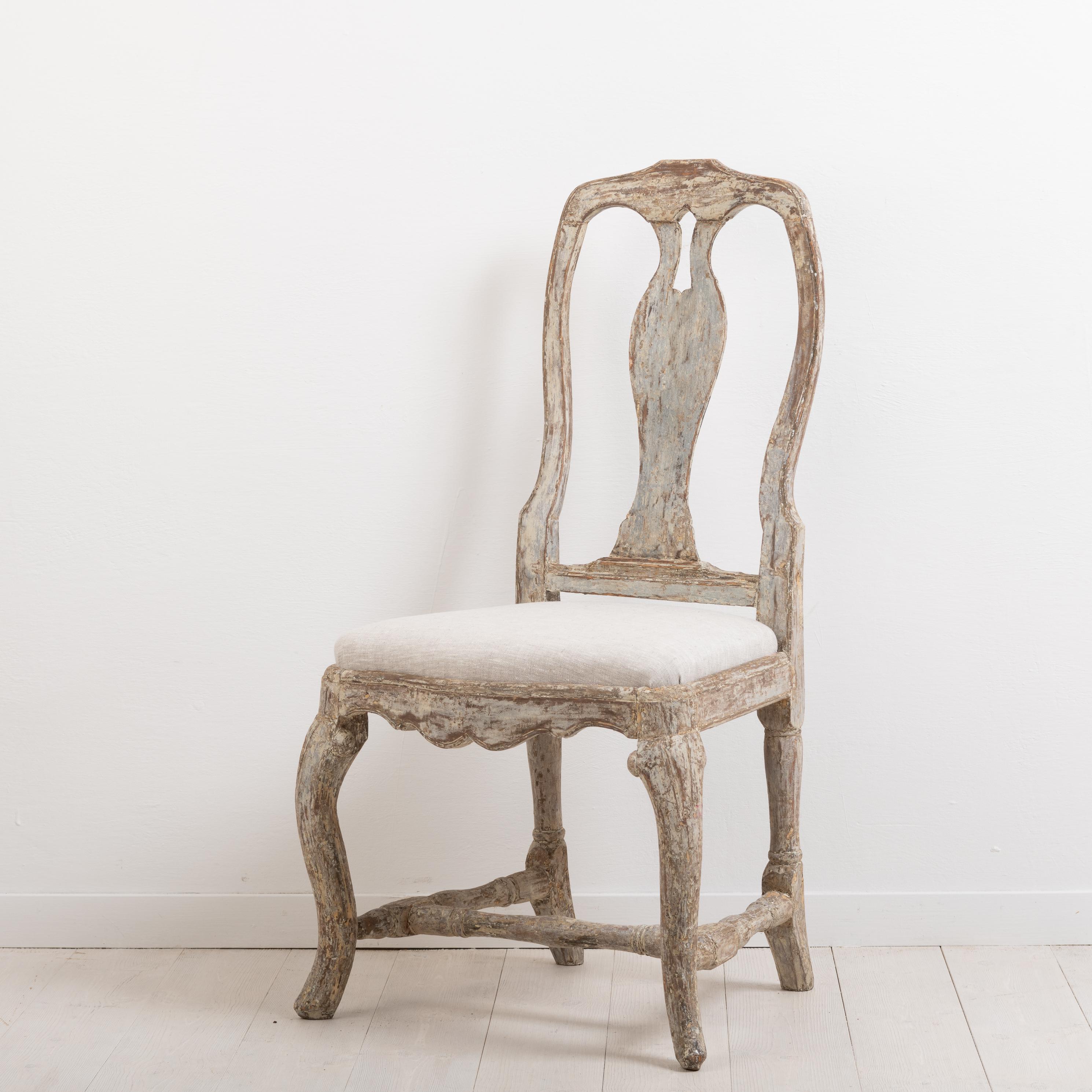 Antique Swedish Rococo Chair 3