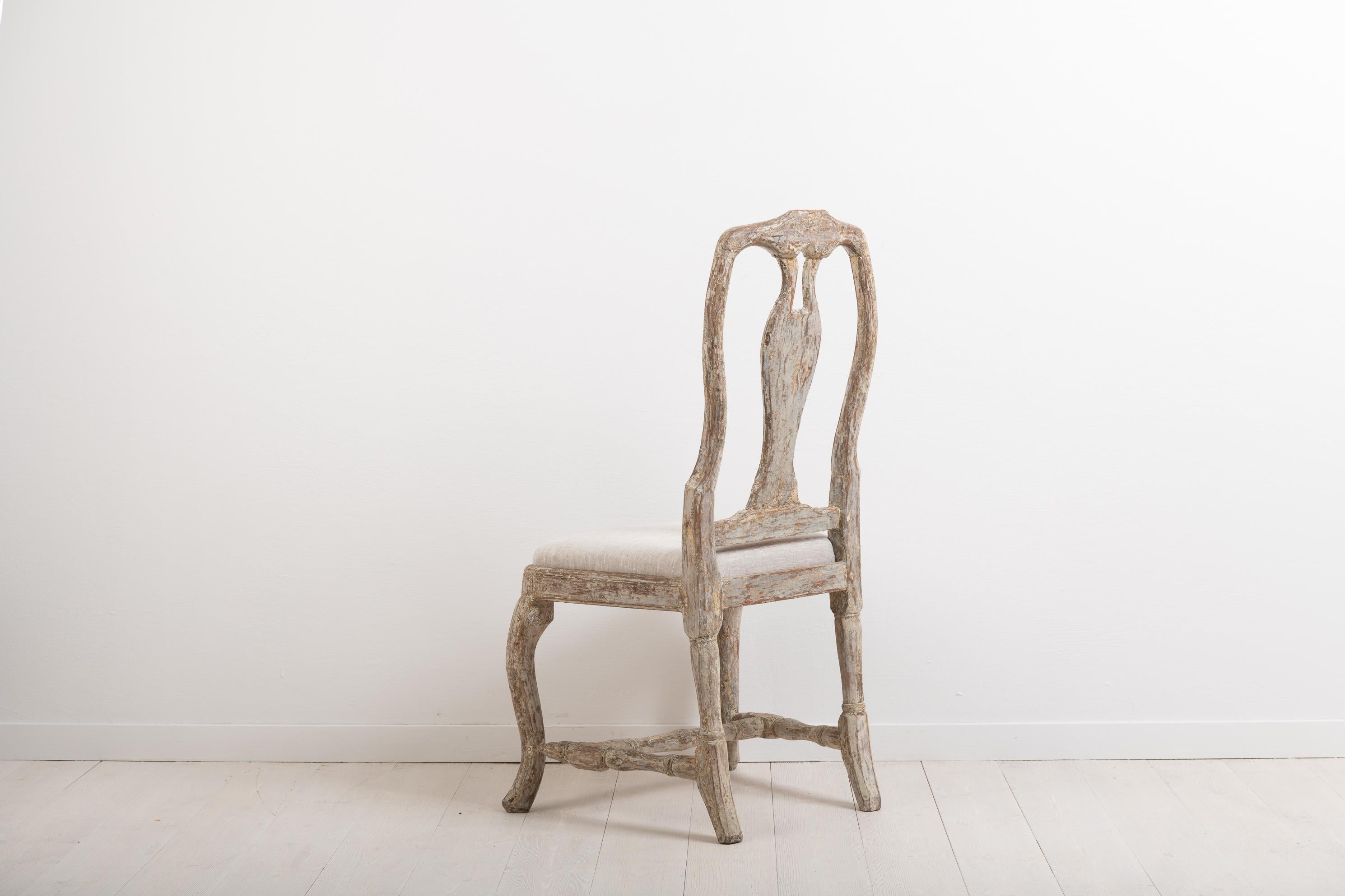 Antique Swedish Rococo Chair 1