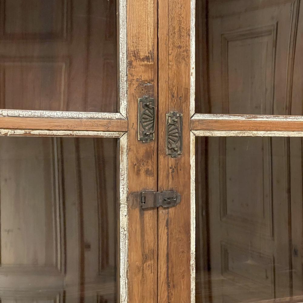 Antique Swedish Rustic Kitchen ~ Bakery Display Cabinet 6