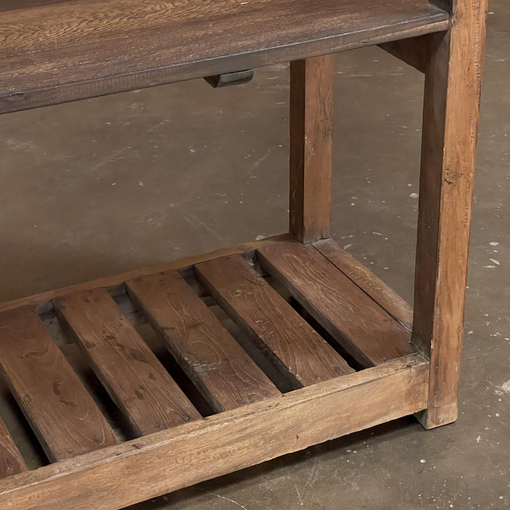 Antique Swedish Rustic Kitchen ~ Bakery Display Cabinet 9