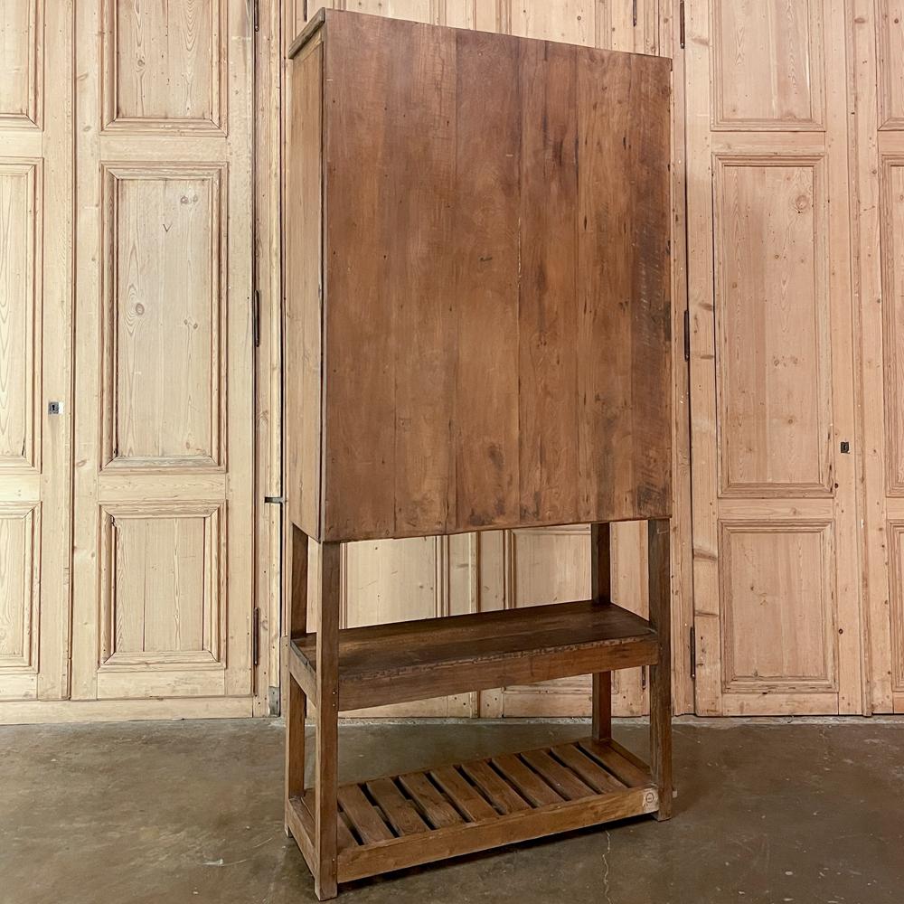 Antique Swedish Rustic Kitchen ~ Bakery Display Cabinet 10