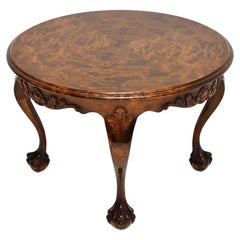 Antique Swedish Satin Birch Coffee Table