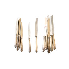 Antique Swedish Silver Cutlery from GAB, Early 1900s