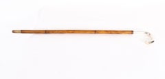 Antique Swedish Silver Walking Cane Stick 89cm/ 35 inches 20th Century
