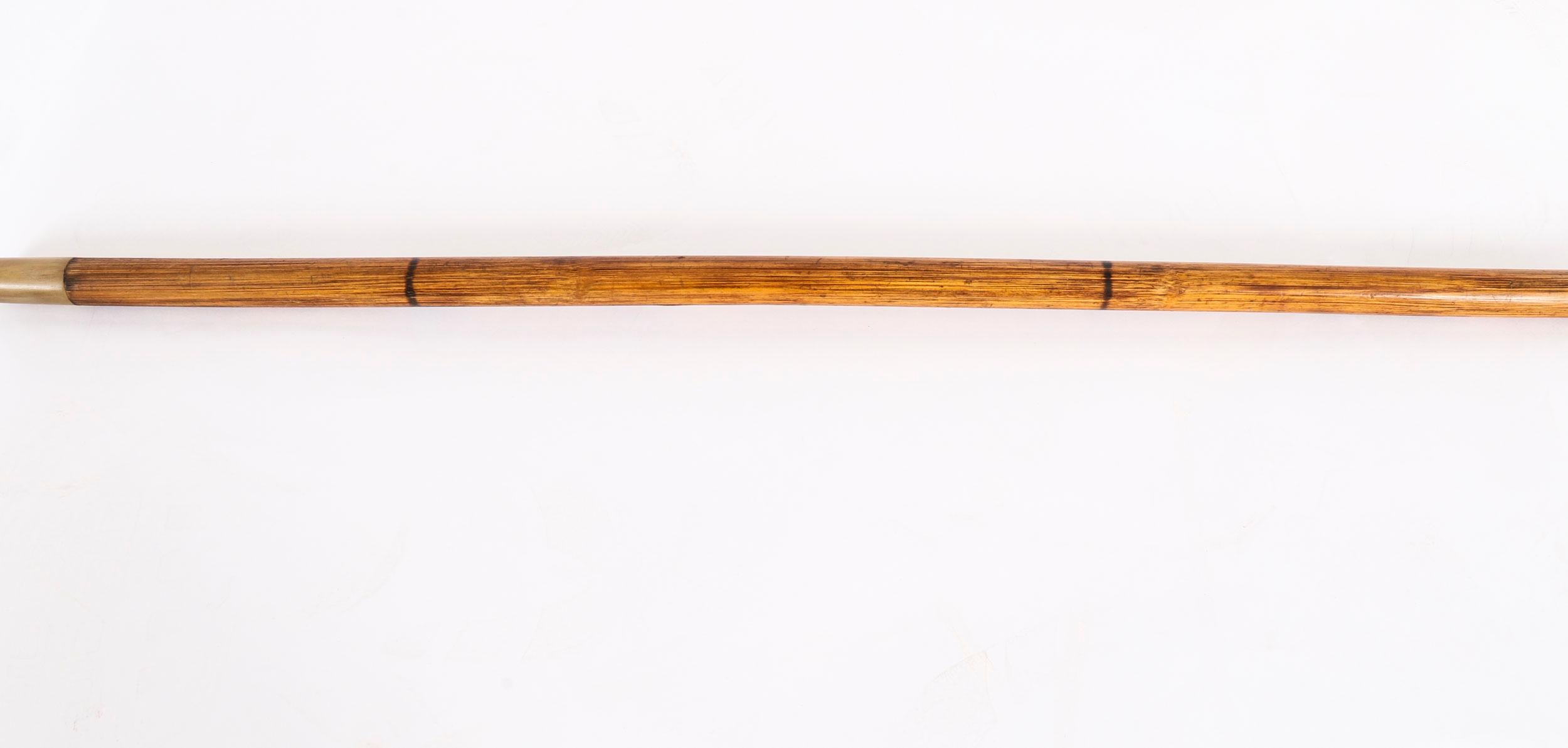 20ième siècle Antique Swedish Silver Walking Cane Stick 89cm/ 35 inches 20th Century en vente