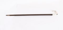 Antique Swedish Silver Walking Cane Stick 90cm/ 35 inch 19th Century