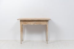 Antique Swedish Small Folk Art Console Table