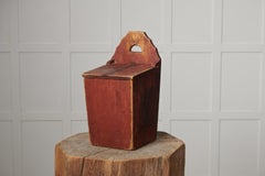Antique Swedish Small Handmade Folk Art Box
