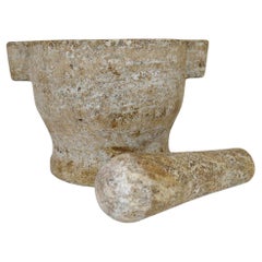 Antique Swedish Stone Mortar, Late 1800