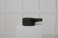 Antique Swedish Stone Pot in Soapstone, Rustic and Decorative Genuine Bowl