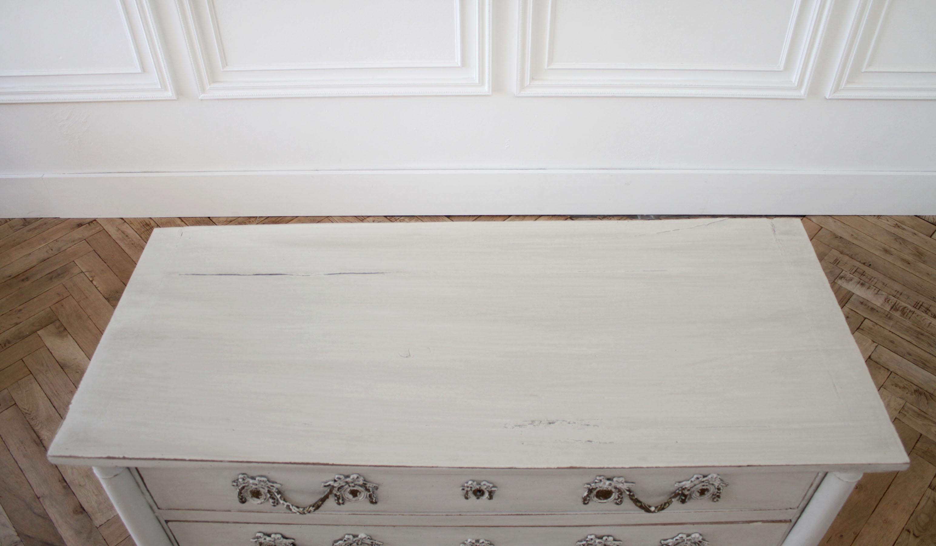 Antique Swedish Style Commode or Chest of Drawers 5