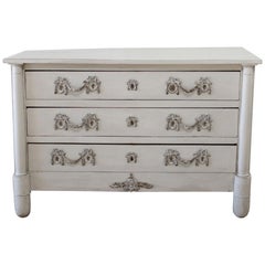 Antique Swedish Style Commode or Chest of Drawers