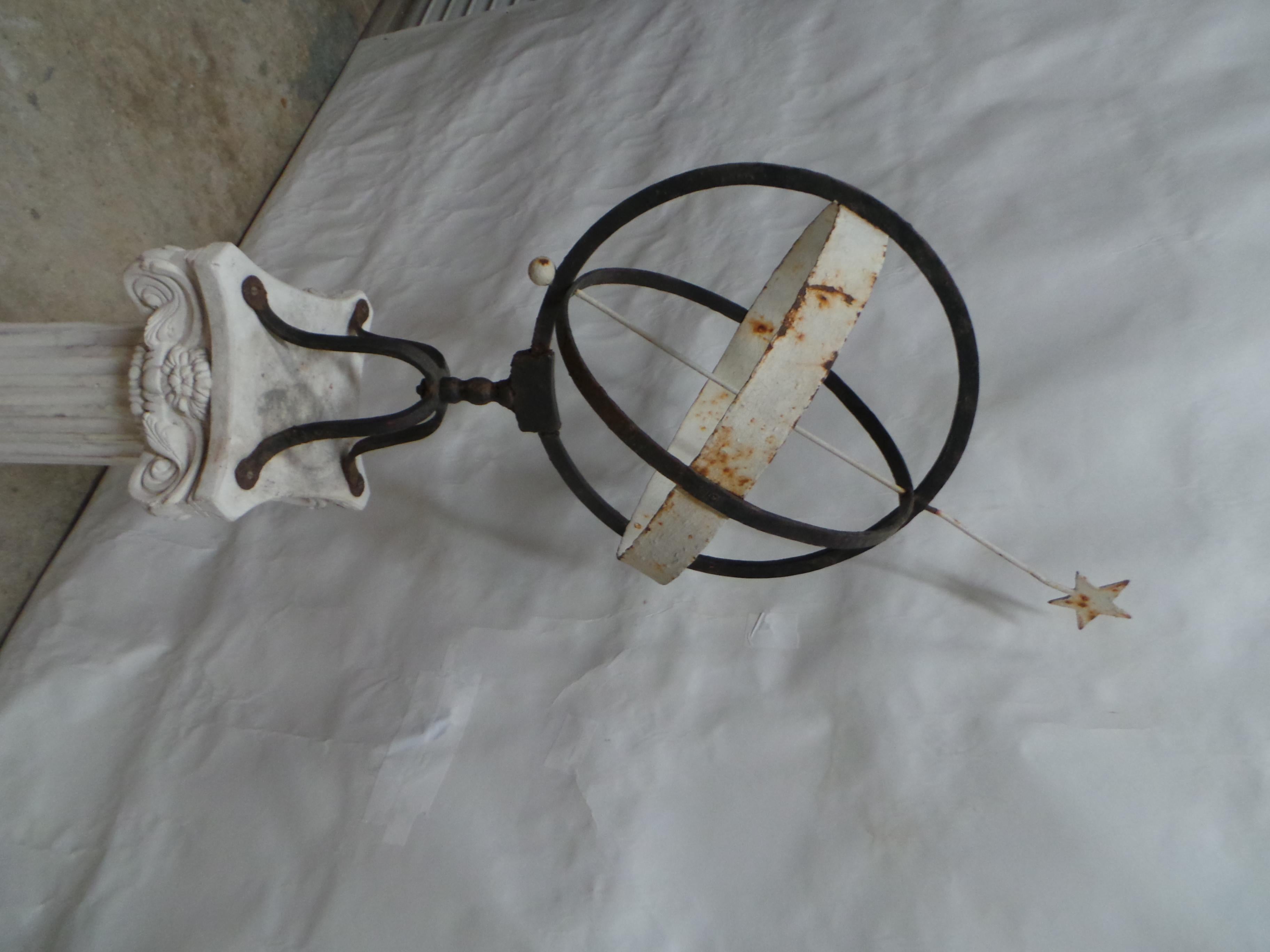 Antique Swedish Sundial  For Sale 4