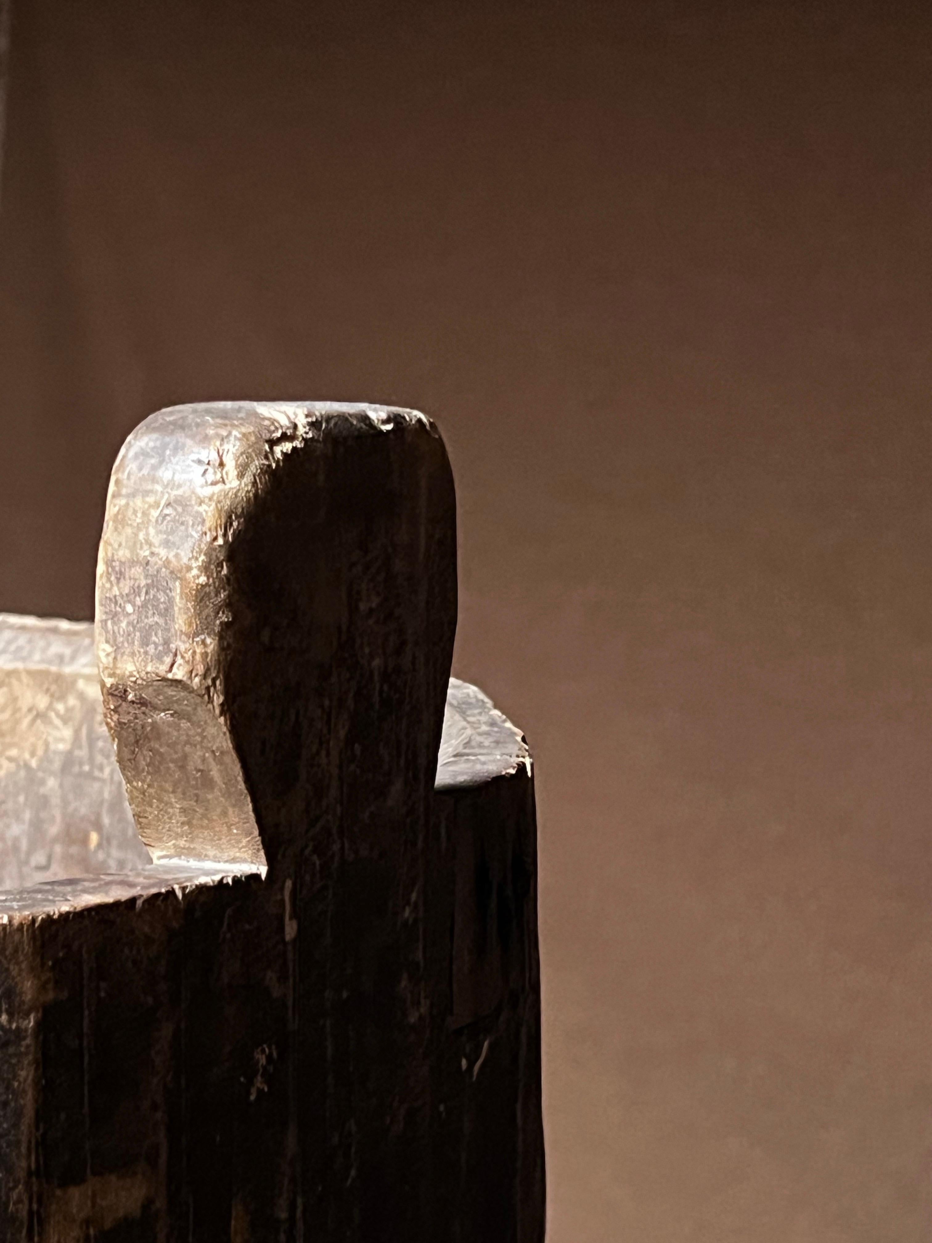 Antiguo barril sueco de madera de principios de 1800 Hecho a mano Artesanía popular gran estado en venta 11