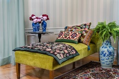 Antique Swedish Woven Pillow “Krabbasnår”