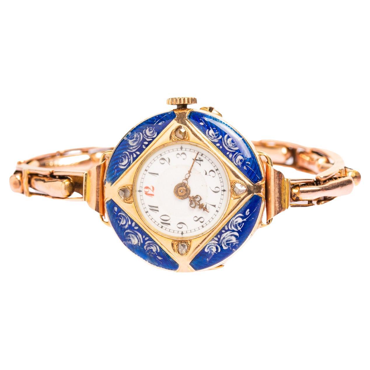How can you tell if a wristwatch is real gold?
