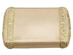 Antique Swiss Gold Snuff Box