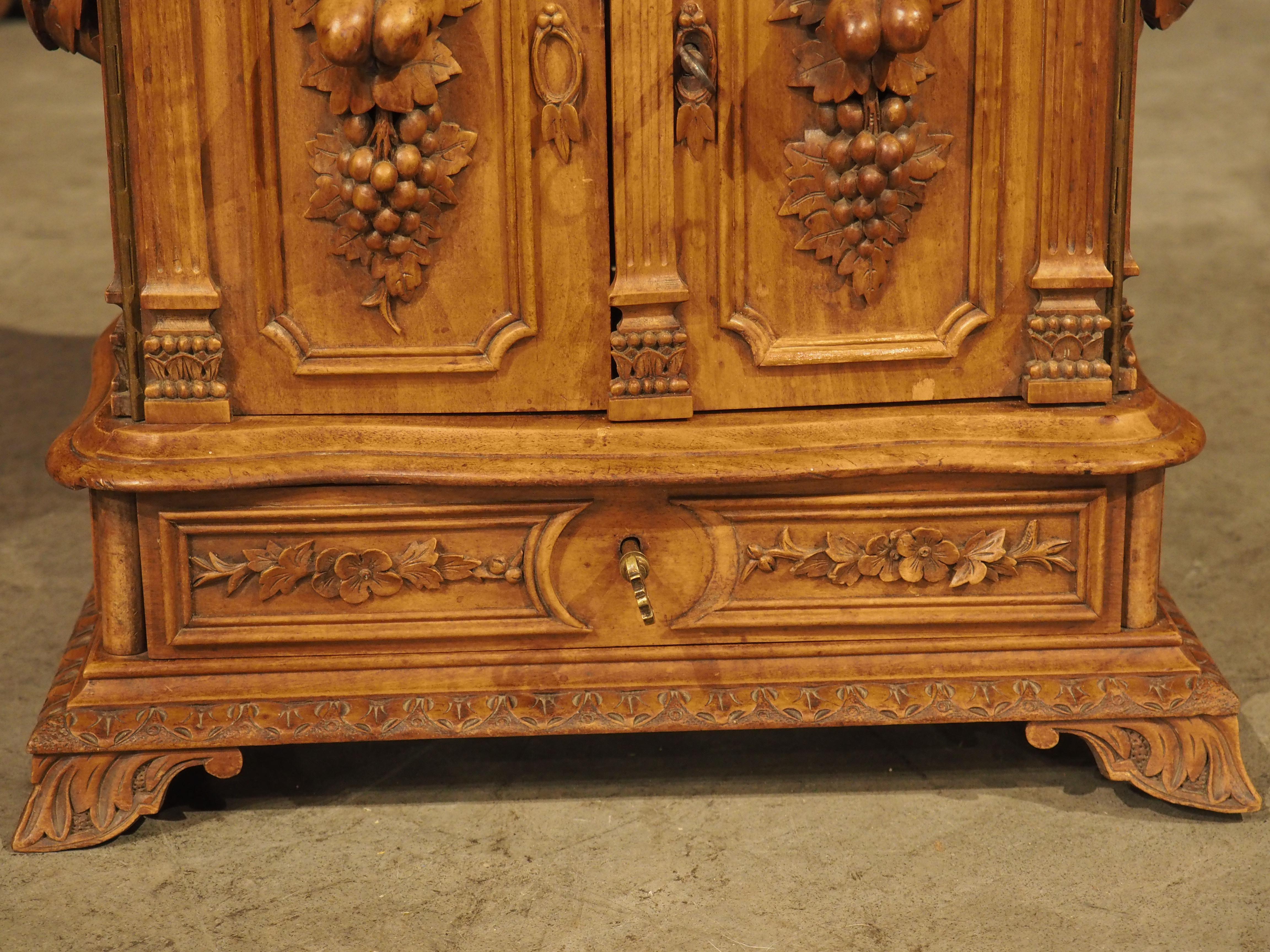 swiss chalet treasure chest