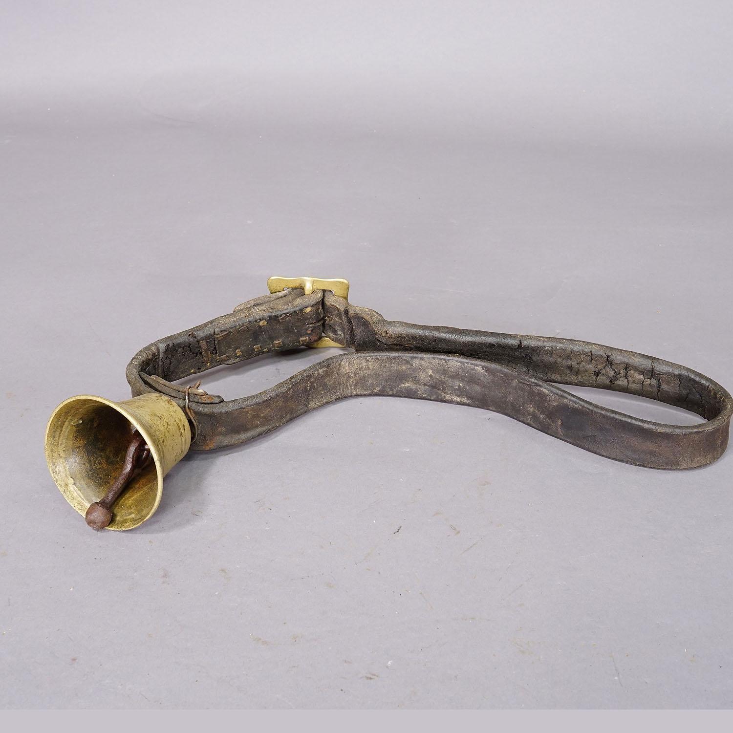 Bouteille de bouteille suisse ancienne en bronze moulé vers 1900 Bon état - En vente à Berghuelen, DE