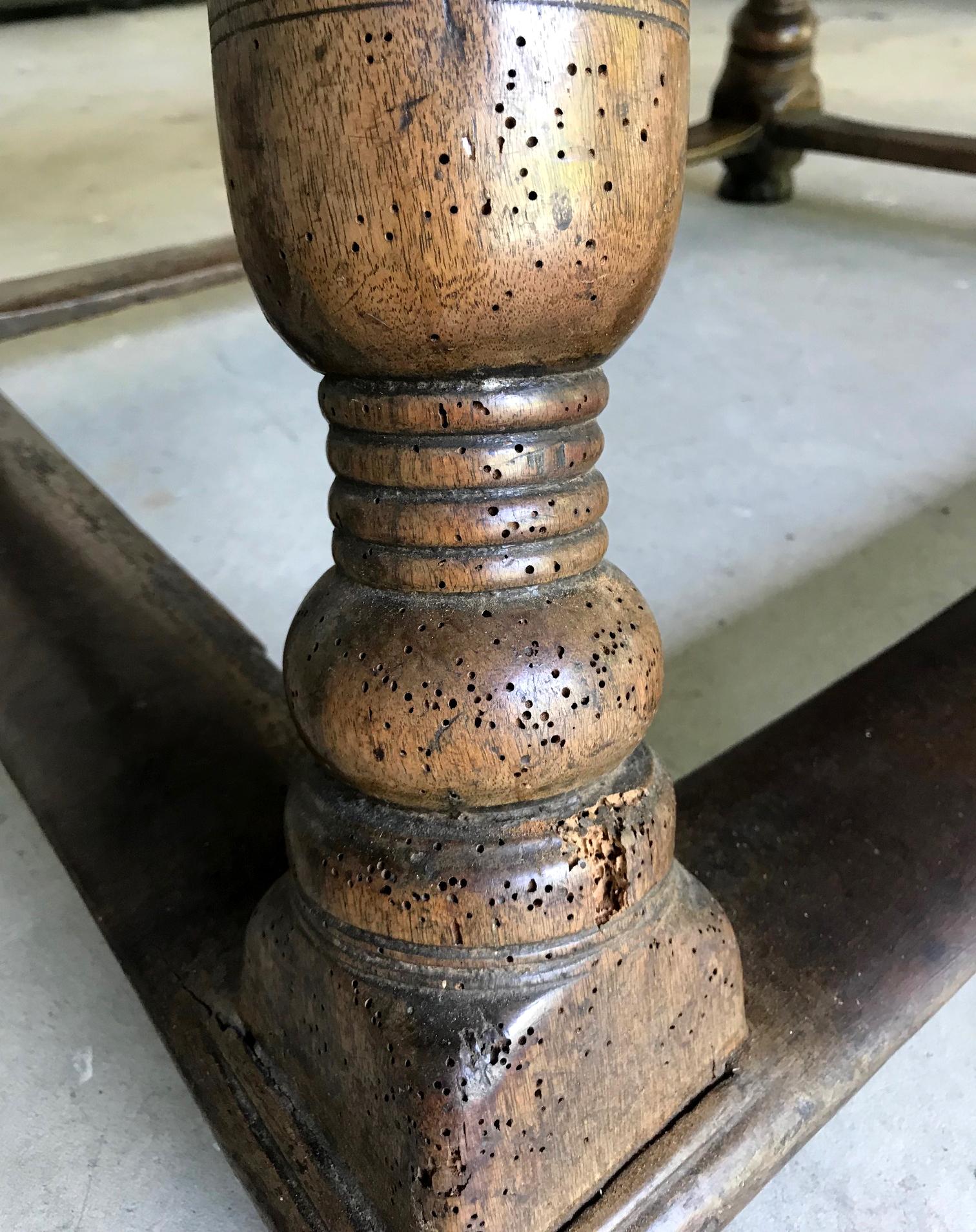 Antique Swiss Draw-Leaf Extension Table 1