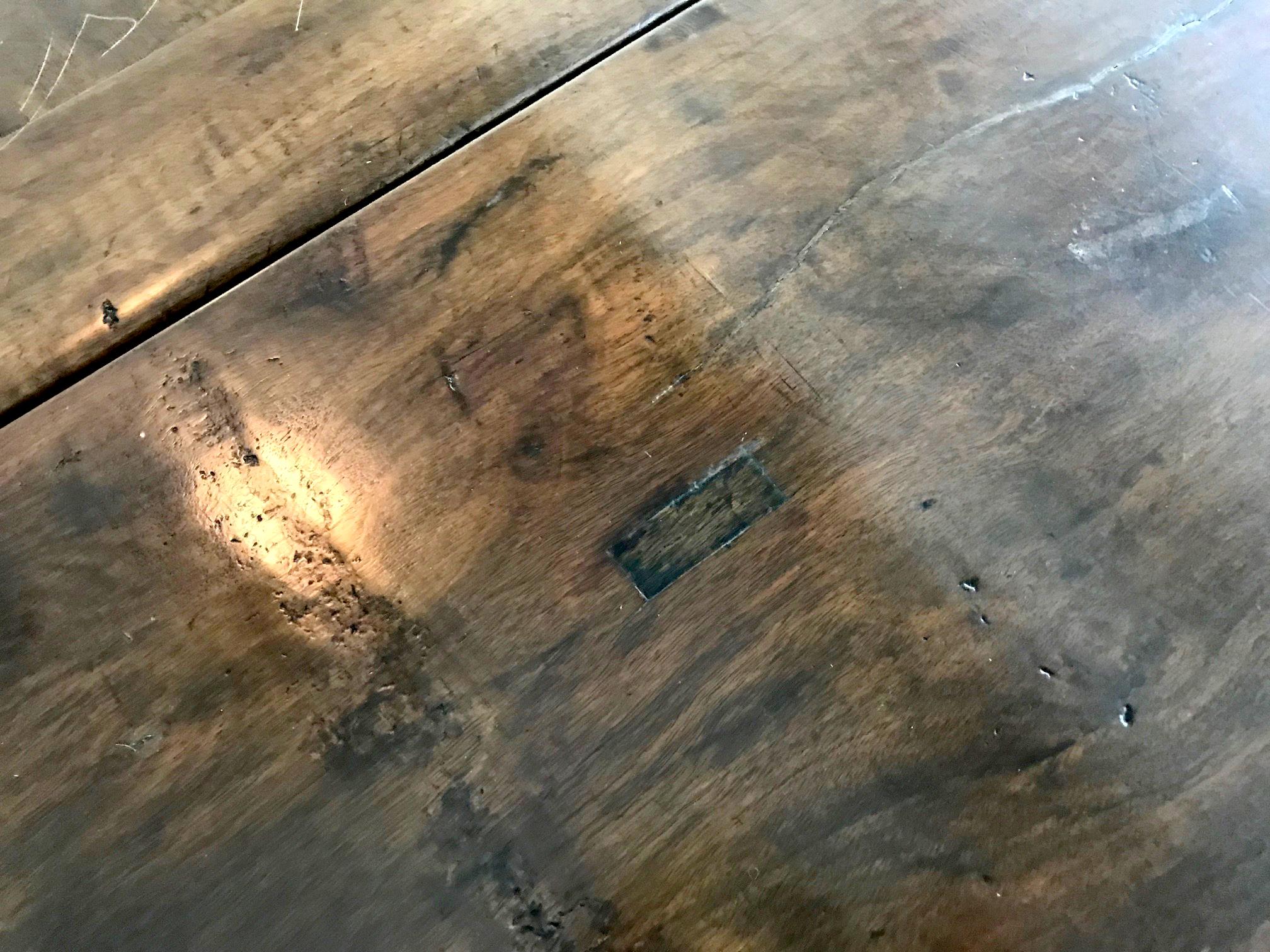 Antique Swiss Draw-Leaf Extension Table For Sale 1