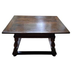 Antique Swiss Jogl Tavern Center Table